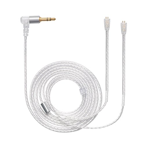 MOKOSE Replacement Upgrade Balanced Cable Silver Plated Audio Wire for Ultimate UE TripleFi 10 15vm TF10 TF15 Super.Fi 3 / 5pro 5EB Earphone