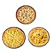 Ylnailky Teglia Per Pizza Da Forno,1 Set di Piastre da Cucina Antiaderenti | Teglia per Pizza Antiaderente per Forno,per Torta Dolce Biscotto Casa Cucina All Aperto Barbecue Picnic immagine