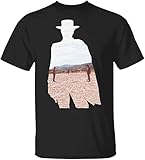 AHTHKOOL The Good The Bad and The Ugly Clint Eastwood T-Shirt (Black,Large)