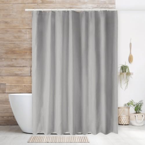 Rideau de douche polyester pour stopper l'eau dans la salle de bain