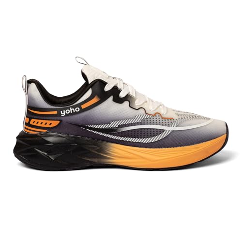 Image of YOHO Tempo Sports Shoes for Men | Stylish & Lightweight Sneaker for Man /Boys | Casual Shoe for Walking, Running, Gym & Everyday Use - 0906