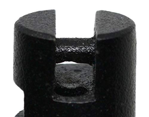 Miniatura 3 de 0.71oz de peso con gancho de hierro con base ranurada para colgar pesos adicionales  Eisco Labs