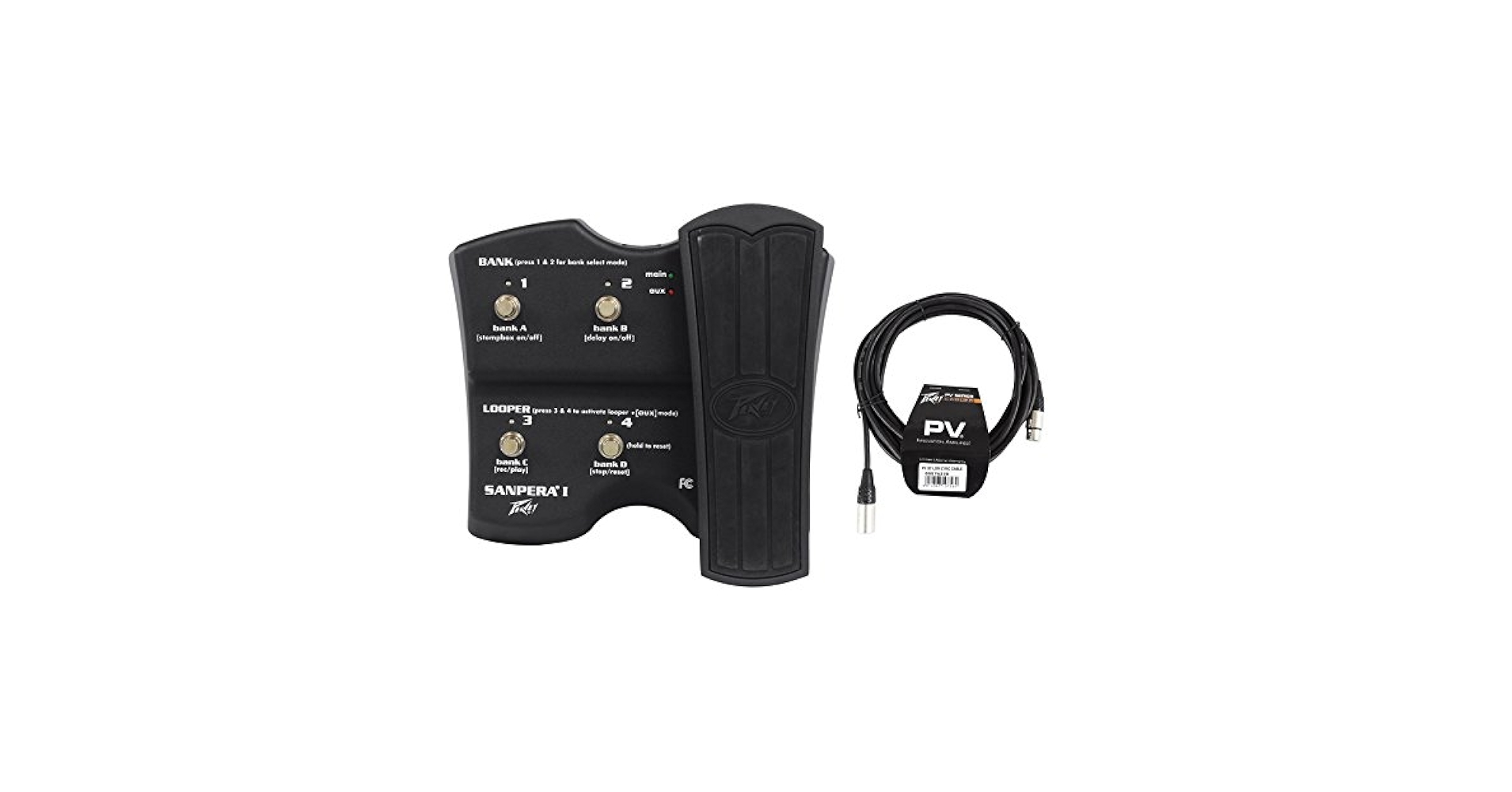 Amazon.com: Peavey Sanpera I 4-Button Footswitch +1