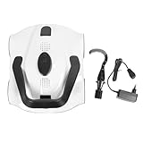 Cordless Robotic Pool Vacuum | IPX8 Automatic Pool Cleaner with 5200mAh Battery | Strong Suction for Flat Bottom Pools/Inground Pools/Above Ground Pools | 130 Min Runtime