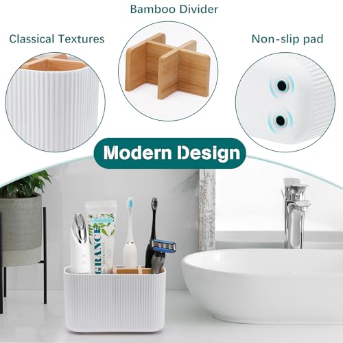 Gfware White Toothbrush Holder thumb #2