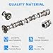 zayody Left Side Exhaust Camshaft Compatible with Jeep Grand Cherokee Wrangler Dodge Grand Caravan Chrysler Ram ProMaster 3.6L V6 Replacement for 5184377AG 5184377AD 5184377AE 5184377AF 5184377AH