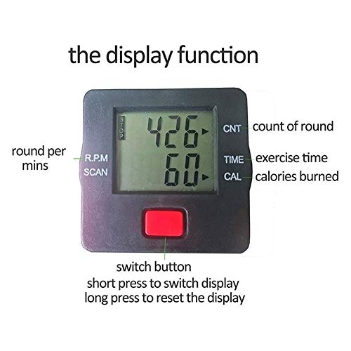 Ejercitador de pedal para piernas y brazos bajo escritorio miniatura 3