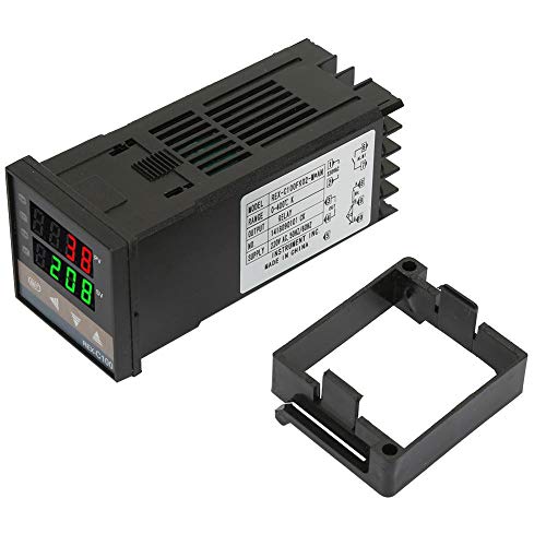 Nitrip REX-C100FK02-M * AN Salida del relé del termostato del controlador de temperatura PID digital 0-400 ℃(AC220V)