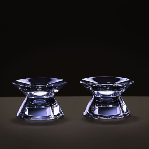 Rosendahl Grand Cru Candleholder 2 Pieces, Purpleblue