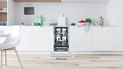 Privileg RSBO 3T224 X Integrierbarer Geschirrspüler 45 cm / Push&Go / eXtra Programm/ Express-Programm/ Intensivprogramm/ Startzeitvorwahl/ Kindersicherung /Vollwasserschutz