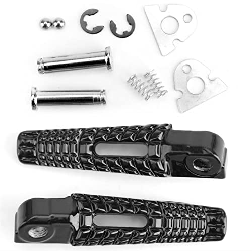 Repose-pieds arrière moto anti-dérapant noir pour Suzuki GSXR 600 750