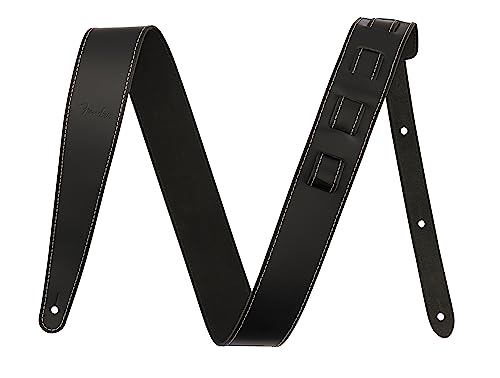 Fender 2" Essentials Economy Strap marron pour guitare acoustique et basse