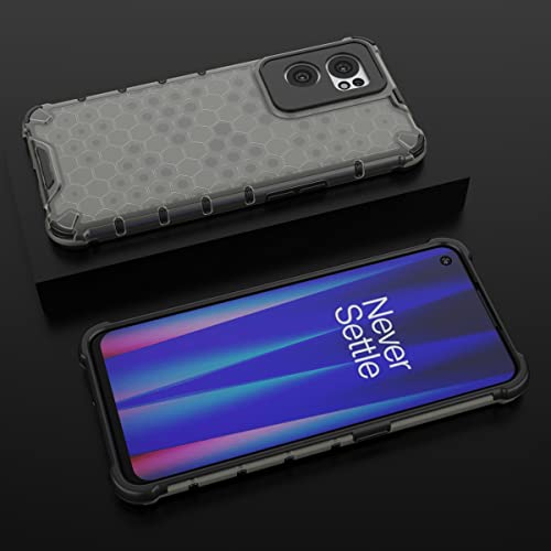 Image of Glasgow Back Case Cover Compatible with OnePlus Nord CE 2 5G (Stylish Design) - Black