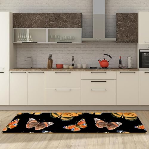Tapete de cocina bicolor absorbente para cuarto de lavado 3