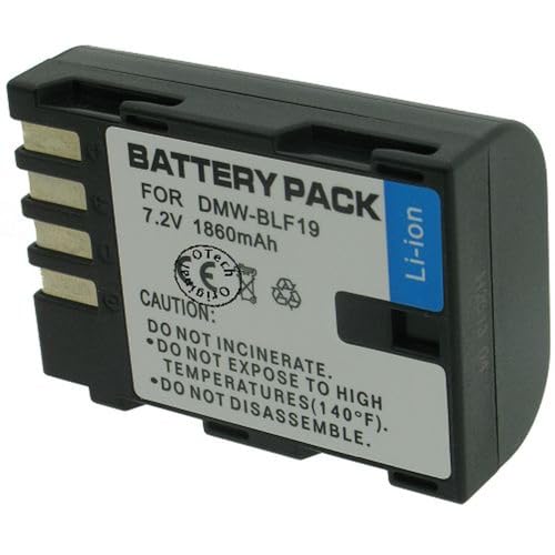Durata di vita ottimale Otech Batteria Compatibile per PANASONIC LUMIX DmC-GH4
