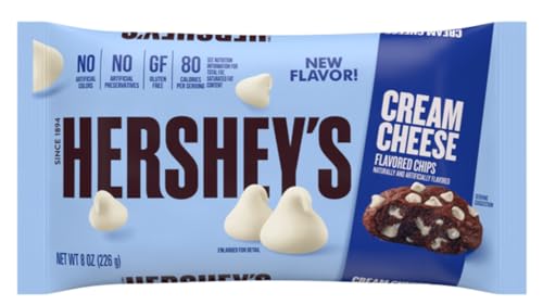 image for Smiling Sweets Hershey Cream Cheese Baking Chips, Perfect for Baking A