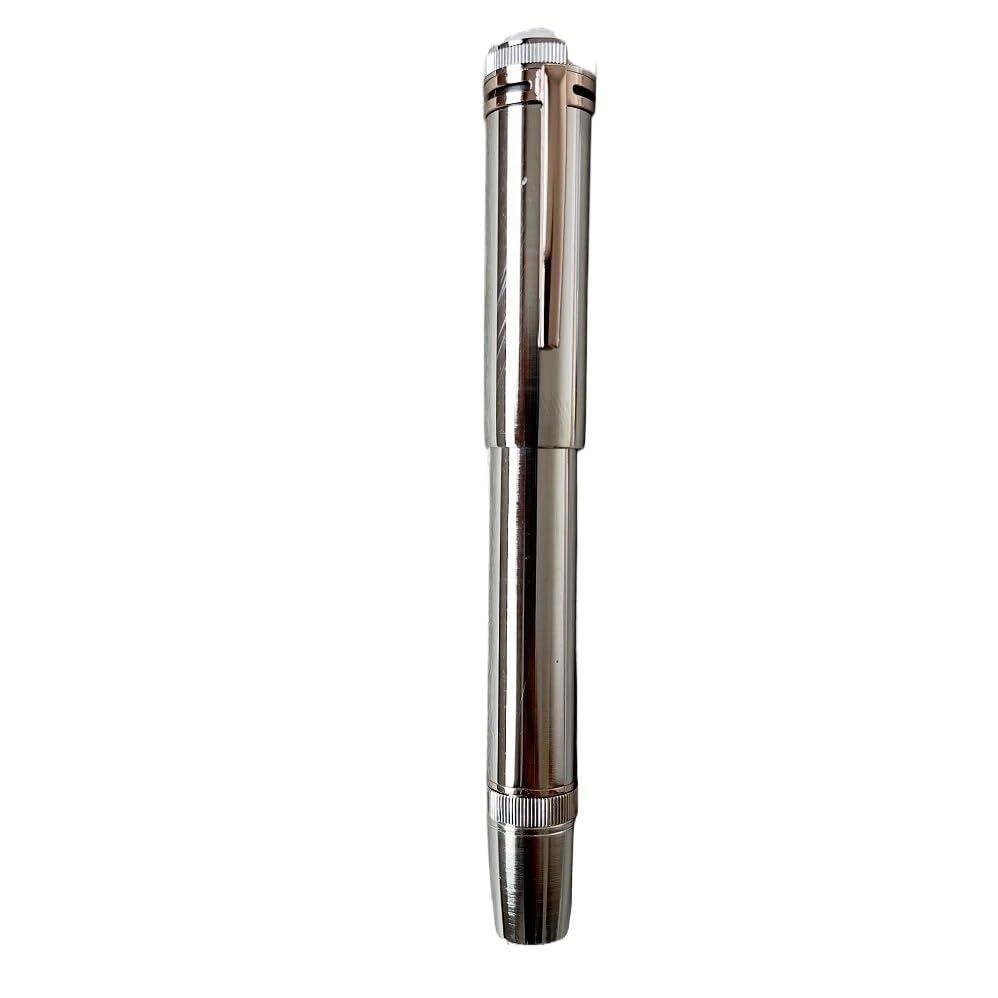 Stylo plume rotatif à piston 1912 en résine noire et rouge avec son coffret