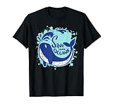 55th Anniversary Earth Day 2025 Save Our Oceans Blue Whale T-Shirt