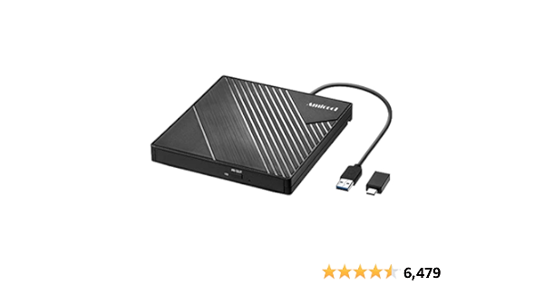 Amazon.com: External DVD Drive USB 3.0 USB C CD Burner ...