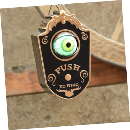 Uonlytech 2 Peças Campainha De Doces Ou Travessuras Campainha De Halloween Decoração De Porta Pendur