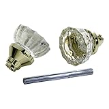 Belwith Products 1140 Glass/Spindle Knob, 2-Pack