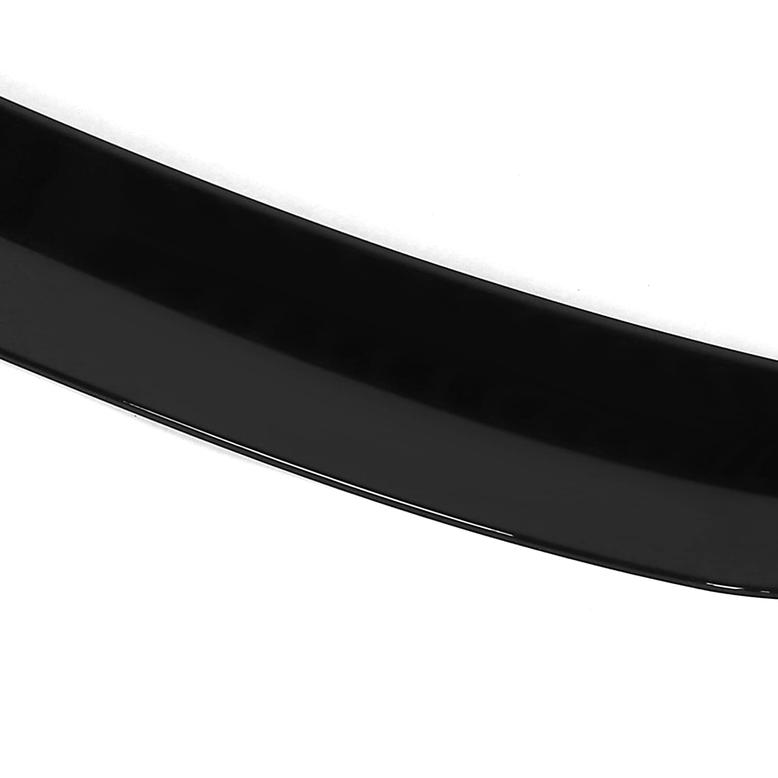 Spoiler Posteriore Nero Lucido ABS per Auto - Ala di Coda Modifica Sostituzione per Serie 1 F20 2011-2019