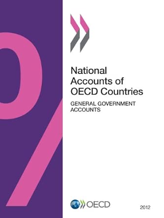 National accounts of OECD countries: general government accounts 2012: 4 book cover