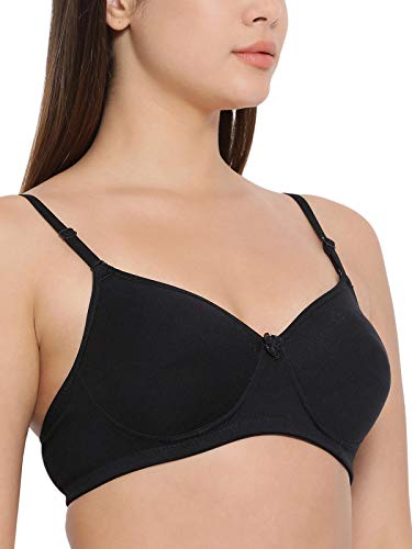 Image of Clovia Women's Polyamide Padded Non-Wired Full Coverage Multiway T-Shirt Bra