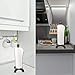 MINCORD Rustic Industrial Standing Pipe Paper Towel Holder, Kitchen Tissue Holder Countertop for Kitchen & Bathroom, Simply Tear Roll Contemporary Paper Towel Holder Napkin Towel Hold (Bronze)