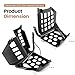 LH RH Black Nerf Bars Heel Guards Footrest for Yamaha 1990-2006 YFZ350 Banshee 350 3GD-27445-00-00 3GG-21691-00-00