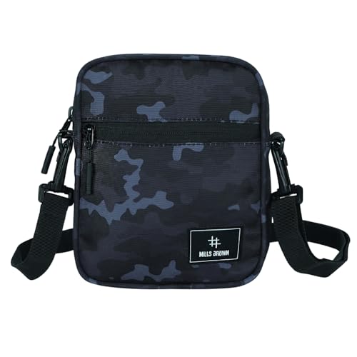 Shoulder Side Sling Bag for Men n Women, Durable Polyester, Trave...