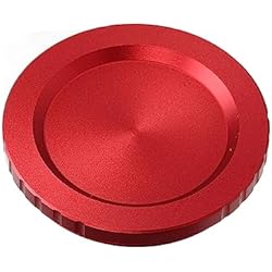 Lentes De Seguridad Antipolvo Tapa de Lente de Aleación de Aluminio para Telescopio de Tamaño Preciso, Ajuste, Rosca para una Protección Segura, Adecuada para Espejo Primario Astronómico (M48*0,75)