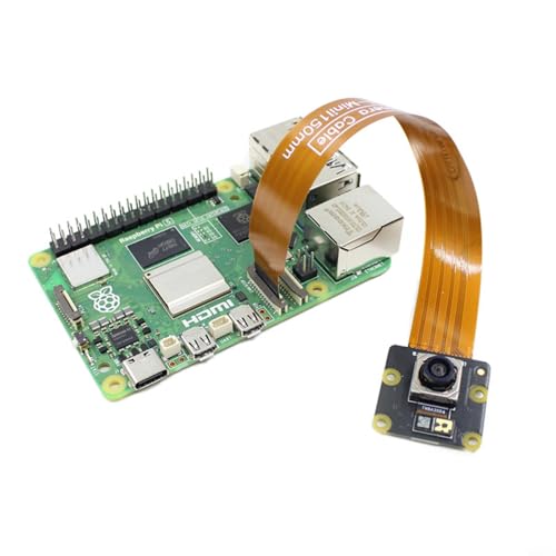 HEIBTENY Módulo de cámara de enfoque automático IMX708 de 12 MP con lente gran angular de 75° y 120°, soporte HDR, para Raspberry Pi 4B, 5 y Zero Series Board (75° día)