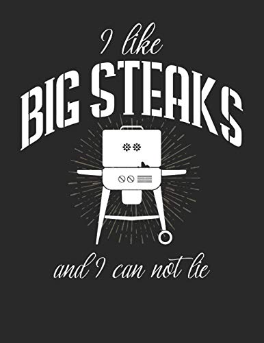Mein Grillbuch: ♦ deine eigenen Grillrezepte auf einen Blick ♦ Vorausgefülltes Grillprotokoll für deine eigenen Rezepte und Fleisch-Kreationen ♦ ... ♦ Motiv: I like big steaks 6 (German Edition)