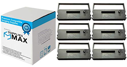 Cintas compatibles SuppliesMAX para Citizen DP-700/DP-730 (6 unidades) miniatura 1