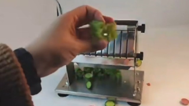 Cortadora manual para embutidos con ajuste de grosor miniatura 7