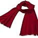 Scarves for Women Pure Color Scarf Ladies Shawl Thin Section Autumn and Winter All-match Ladies Scarf Travel Blanket Scarf (Color : Watermelon red Size : 220x65cm) (Scarlet 220x65cm)