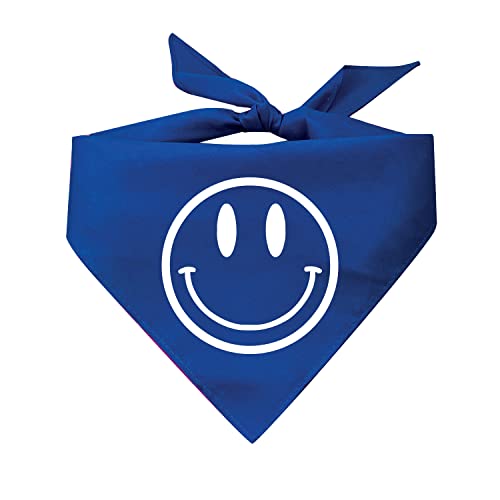 Smile Outline Dog Bandana (Assorted Colors)
