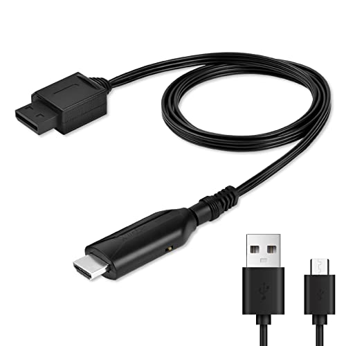 AXFEE Wii a HDMI Convertidor, Entrada Wii Salida HDMI Apoyo 720/1080P, Reproductor de Adaptador, Convertidor Audio/Video con Scart Cable, para HDTV, DVD BLU-Ray, VCR, Proyector - imagen 8