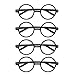 Unique Party - Regalitos para Fiesta - Gafas de Novedad - Diseño de Harry Potter - Paquete de 4 (59071)