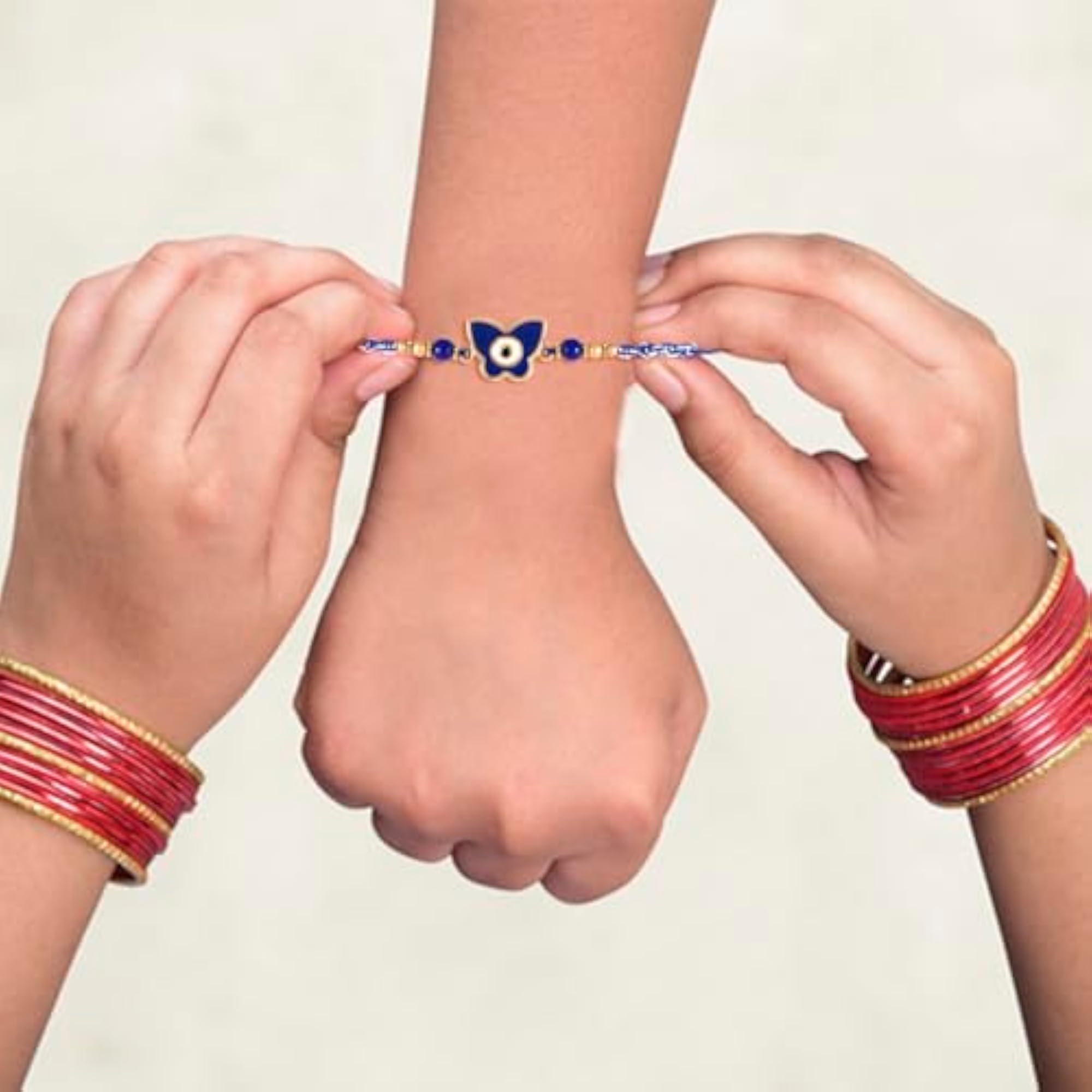 Cute Multicoloured Cartoon Rakhi Combo Set of 2 for Brothers