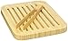 Pebbly NBA055 Set planche à pain et pince à toast, Bambou, Beige, 26 x 20 x 2 cm