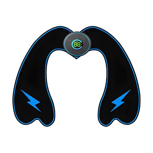 MADGININE Booty Trainer Blue Buttock Muscle Stimulator,8 Adjustable Modes Smart Booty Trainer for Women,Adjustable Portable Booty Trainer 20 Vibration Frequencies,for Legs,Buttocks and Body Exercises