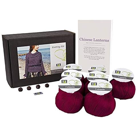 Kit de Punto farolillos de P Rojo Oscuro Cover