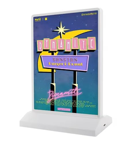 Support de panneau d'affichage lumineux LED double face rechargeable pour restaurant