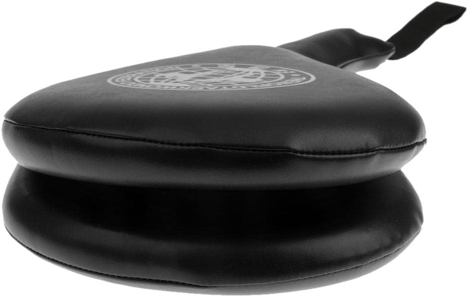 Prettyia 1Pcs Taekwondo Karate Kick Strike Floppy Paddle/Clapper Target Pad Black : Sports & Outdoors