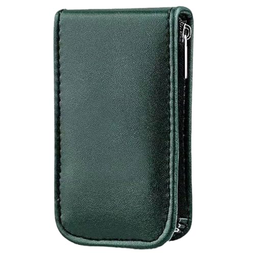 Set per manicure in acciaio inox, set da 6 pezzi per la cura delle unghie, kit pedicure con custodia da viaggio in pelle, per donne e uomini