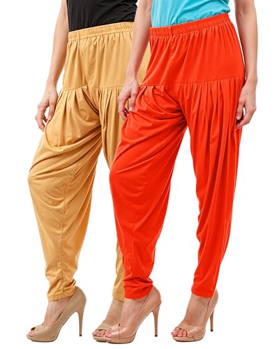 Image of Buy That Trendz Patiala Salwar for Women Relaxed Fit Viscose Patiyala Salwar Harem Bottom Pants