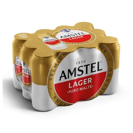 Pack Amstel Cerveja Lager - 12 latas de 473ml