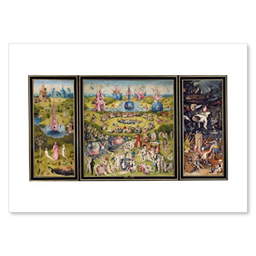 "Tríptico del Jardín de las delicias", impresión oficial del Museo del Prado